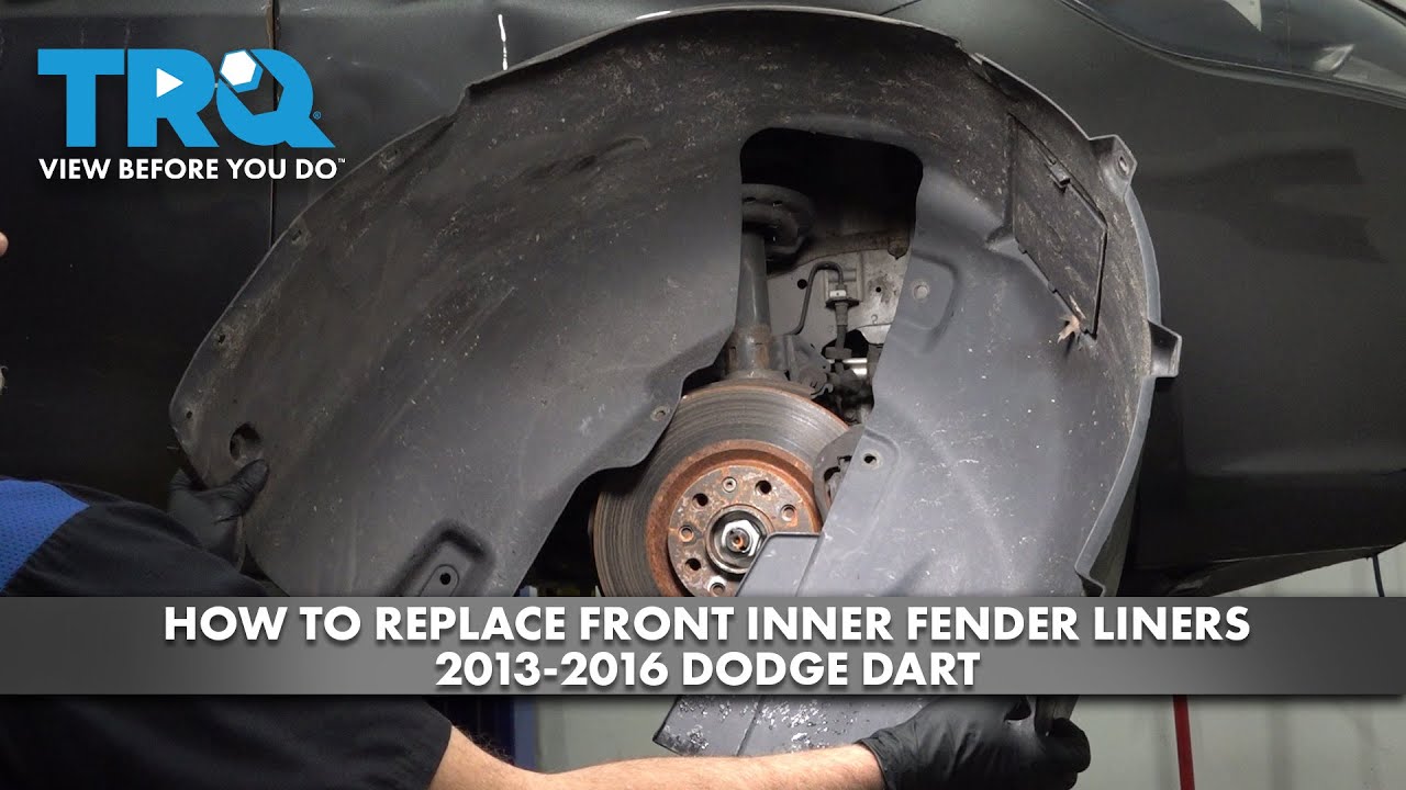How to Replace Front Inner Fender Liners 2013-2016 Dodge Dart