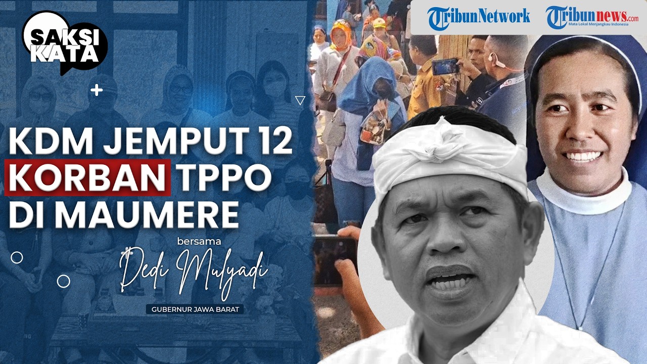 KDM Jemput 12 Perempuan Jabar Diduga Korban TPPO di Maumere