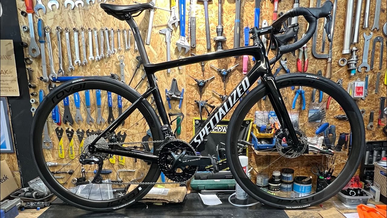 Specialized Tarmac SL6 krok po kroku - jak robię serwis takich rower&oacute;w?