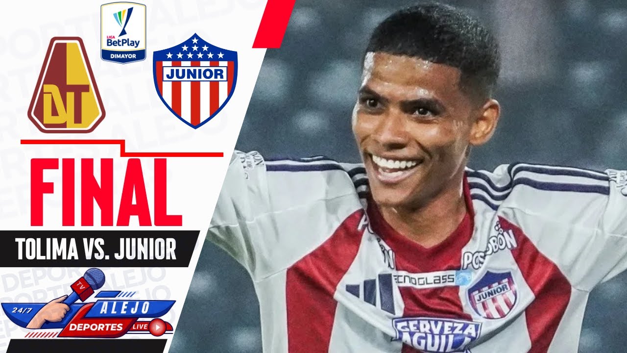 JUNIOR DEFIENDE LA ESTRELLA &ndash; TOLIMA INTENTA EL MILAGRO EN VIVO 🔥