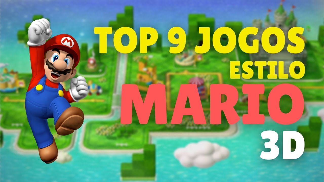 TOP 9 Jogos Tipo Mario 3D