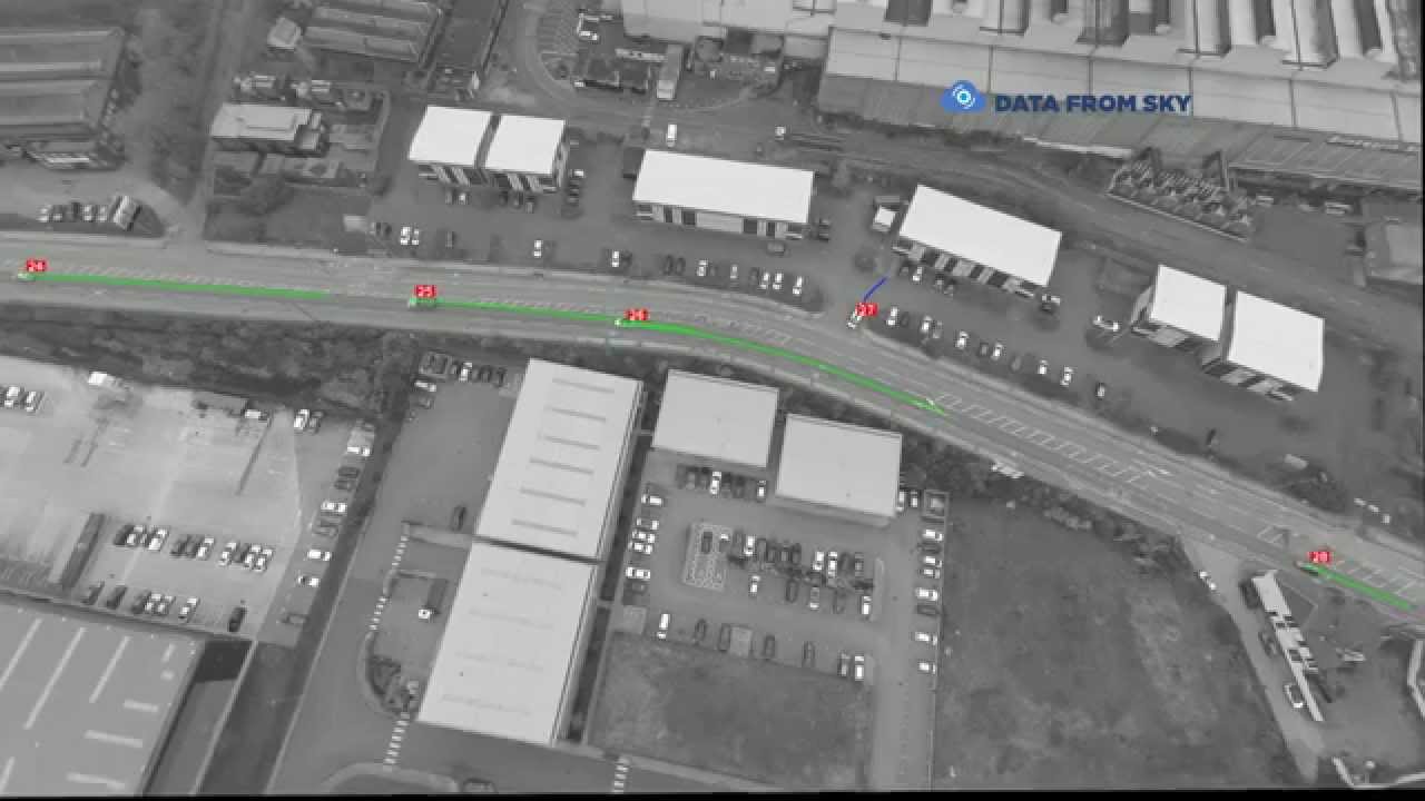 Advanced traffic analysis of aerial video data - 2014-11-21 - city of Sheffield