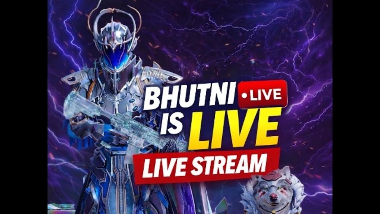 BGMI game play live stream
