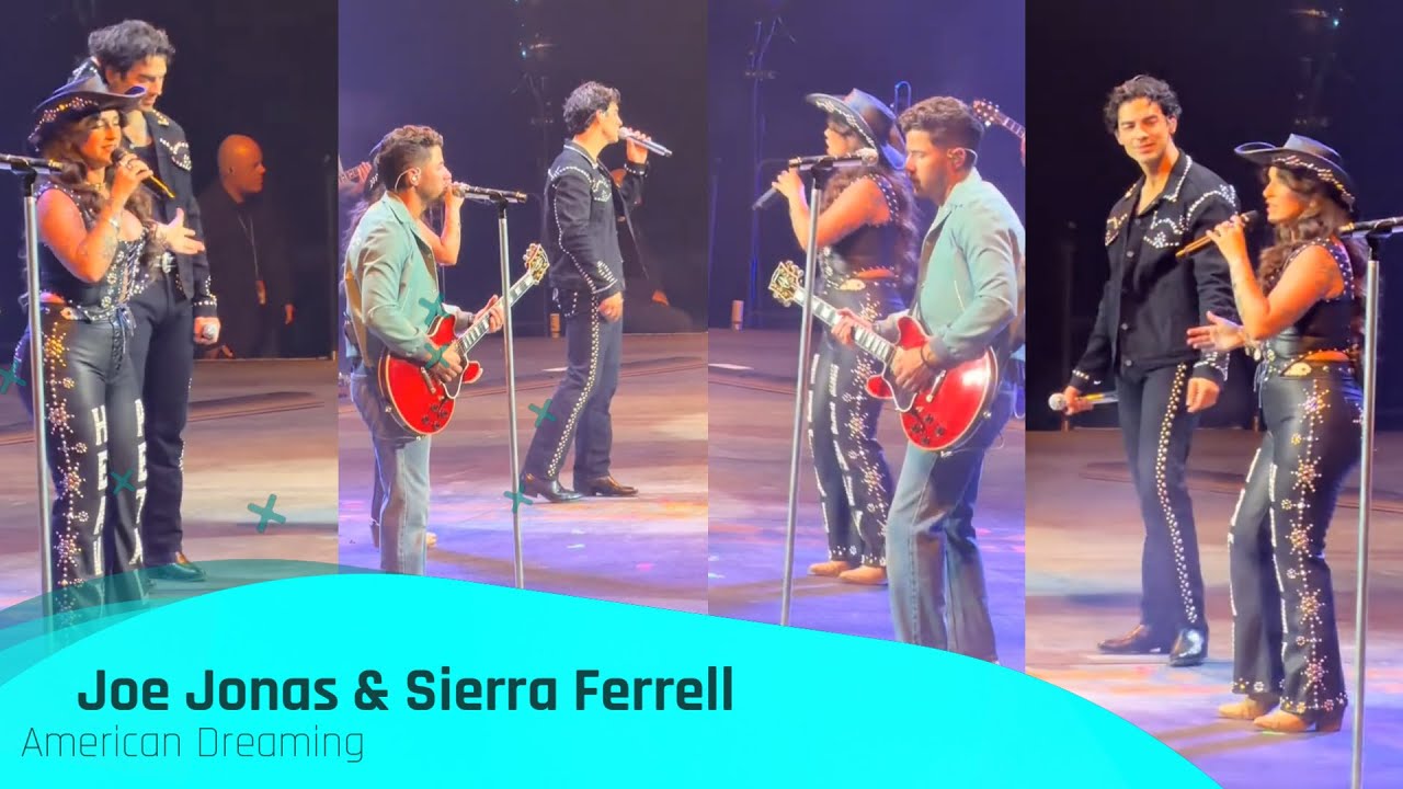 Jonas Brothers (Joe Jonas) & Sierra Ferrell - American Dreaming in Nashville 2025 