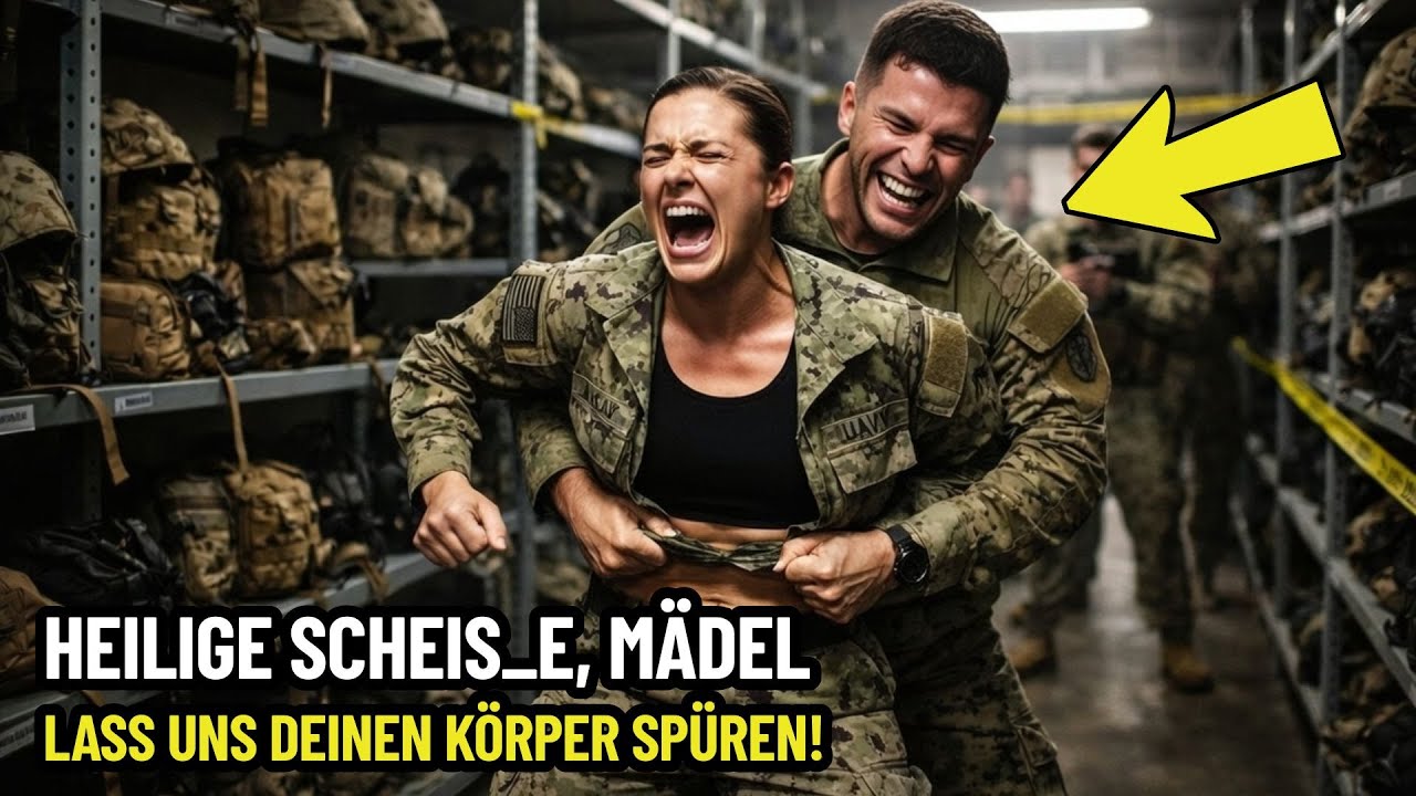 ‘Gute Mädchen’ Sie packten ihre Taille und erkannten dieser Navy SEAL Körper für den Krieg gebaut