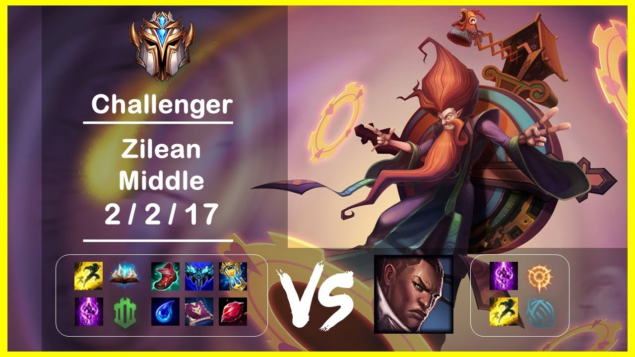 KR Challenger Replays Middle Zilean vs Lucian Ep.2622