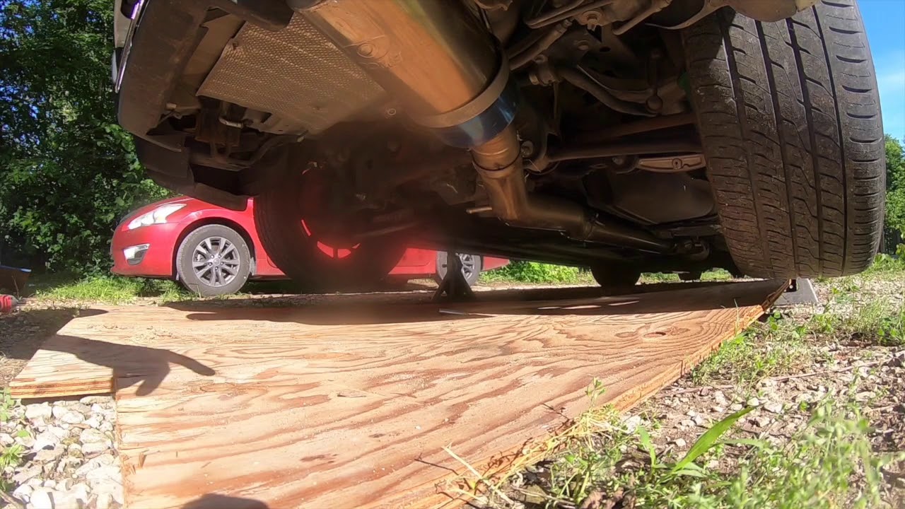 Evo X -- Tomei Exhaust Install