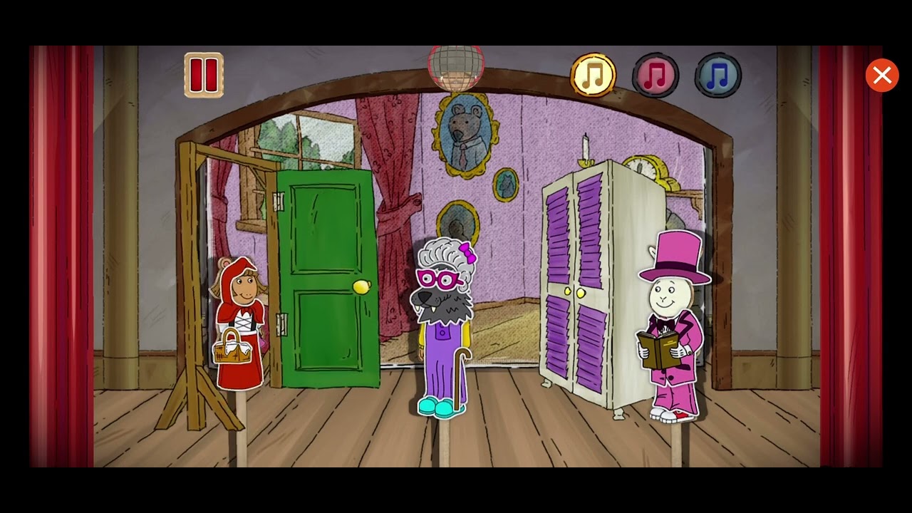 PBS Kids Games: Arthur’s Puppet Theater Presents: Little Red Riding Hood