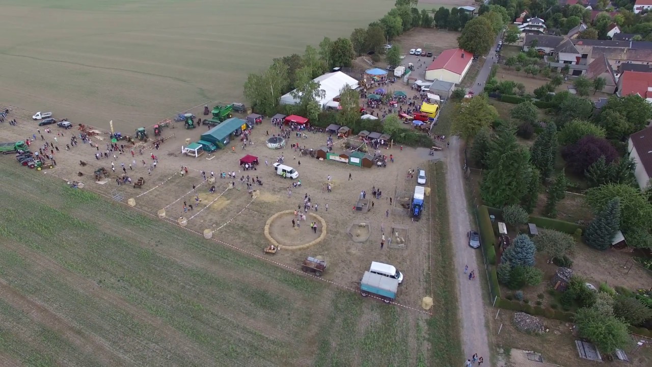 Kindererntefest in Threna- 2018, Rundflug