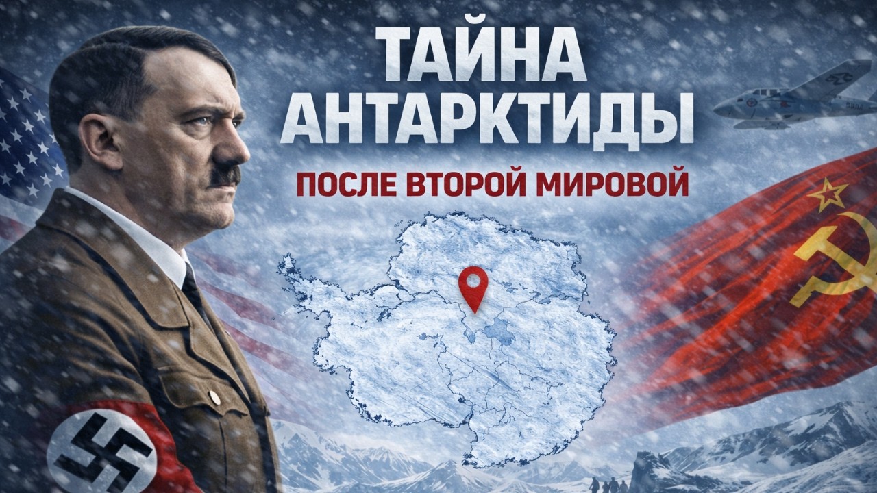 Почему Гитлер, Соединённые Штаты и СССР отправились в Антарктиду после войны?