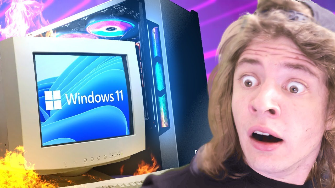LIGUEI MEU PC GAMER NO MONITOR ANTIGO