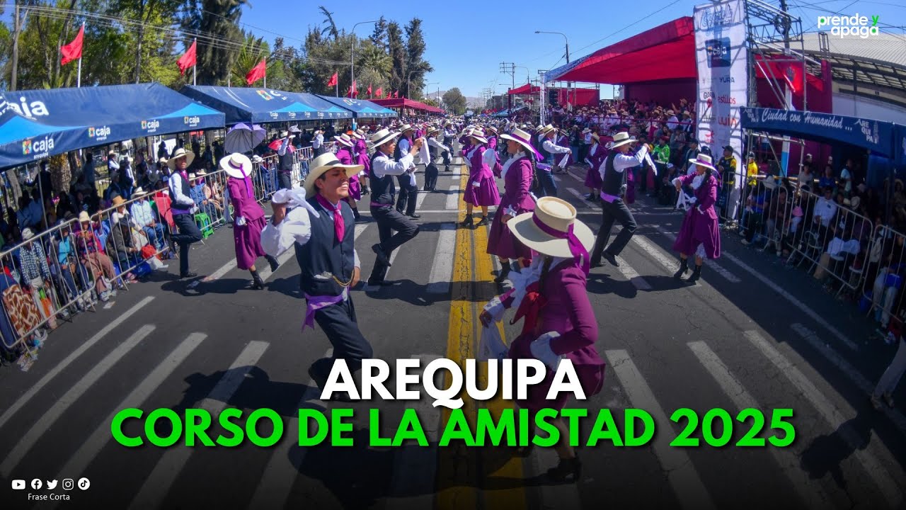 #Arequipa || Gran Corso de la Amistad por el aniversario de Arequipa 2025 (EN VIVO)