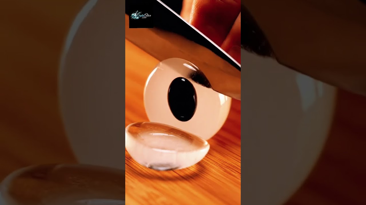 Closeup Crystal Slice ASMR fruit