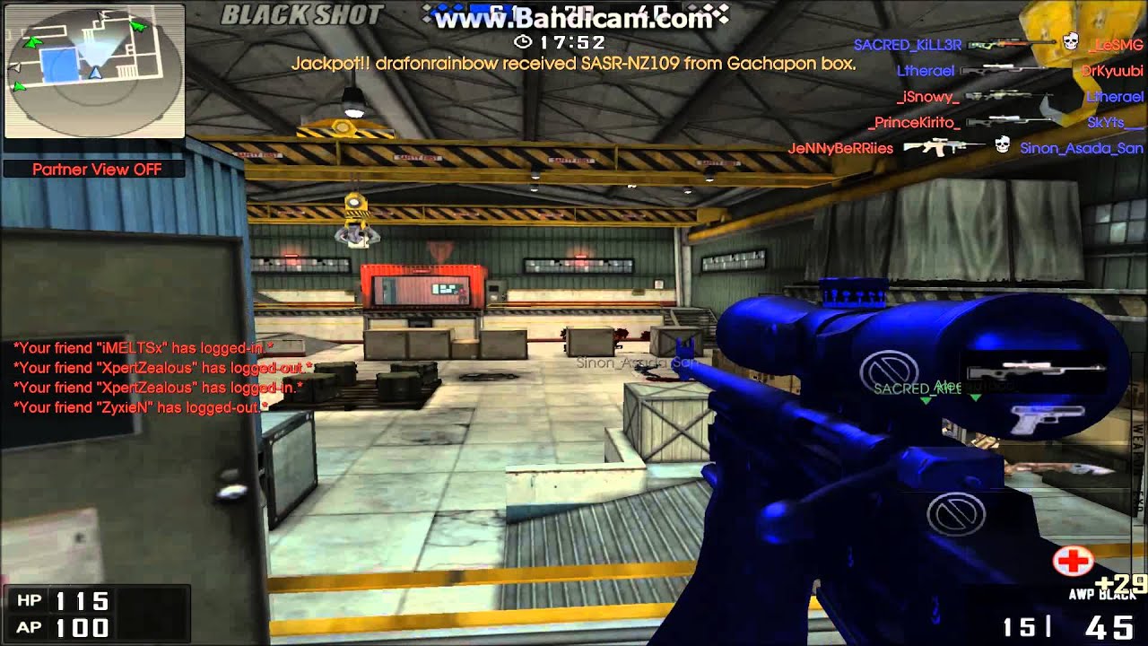 Blackshot Gameplay Part 35 - Panic Space Sniping
