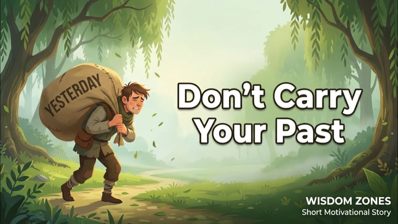 Leave Your Past Behind: A Powerful Moral Story | How to Live in Present | Wisdom Zones