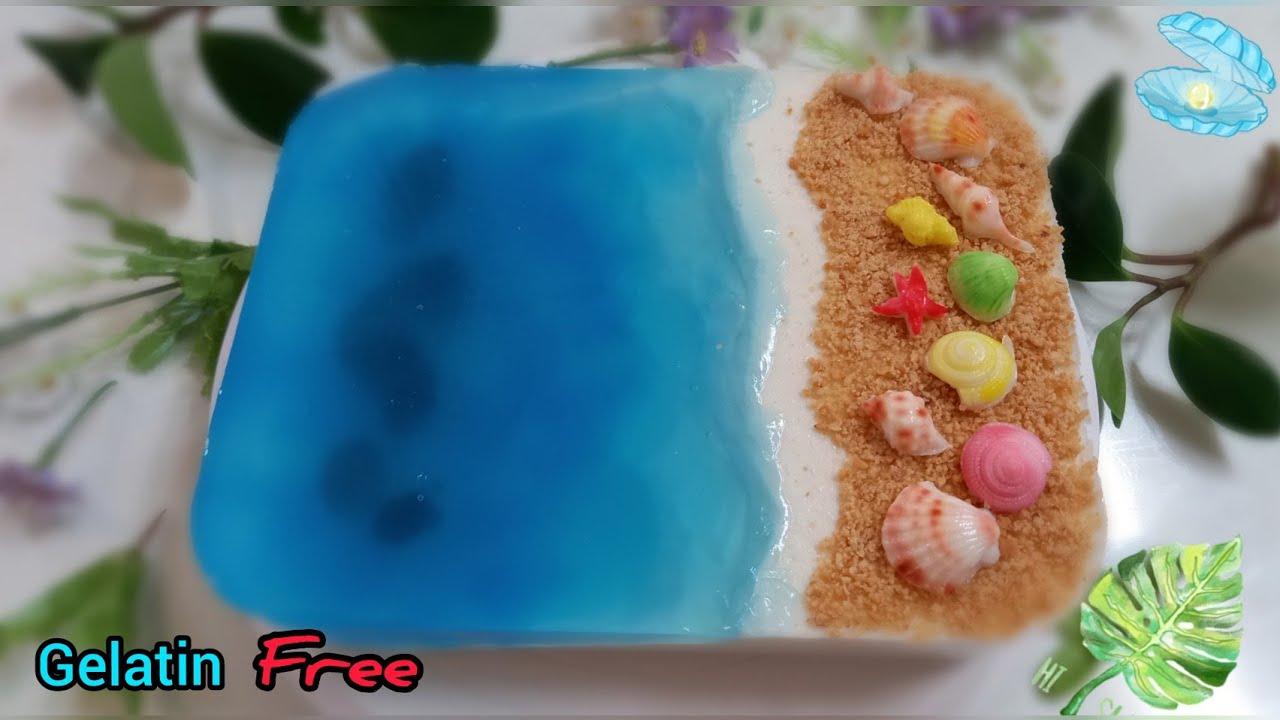 푸른바다 푸딩/ Ocean blue pudding