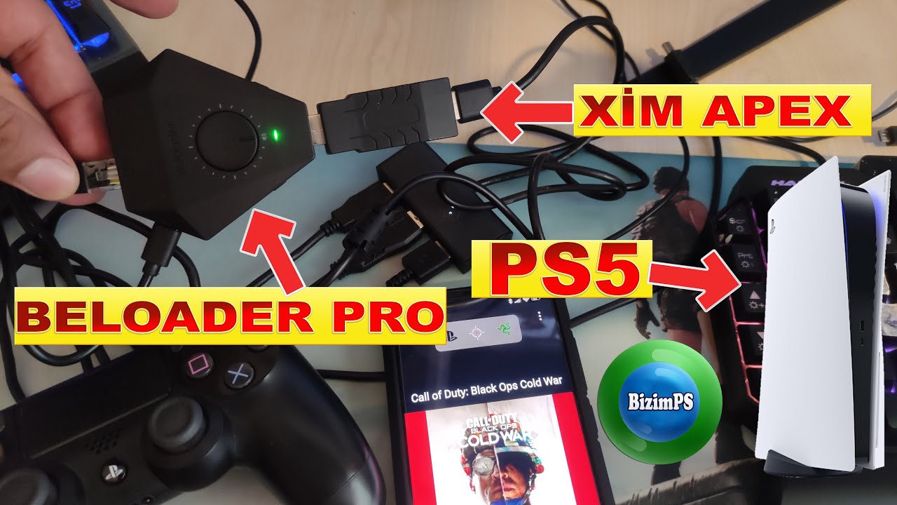 (NEW) Beloader PRO + Xim APEX - How to Play 120hz PS5 Games R6 - Cold War (Tutorial)
