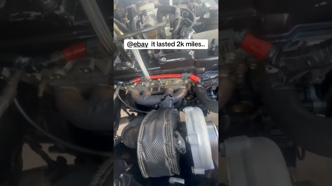 Maxx&rsquo;s ebay turbo setup last only 2k miles. I don&rsquo;t recommend buying that turbo kit. Hahaha #fyp