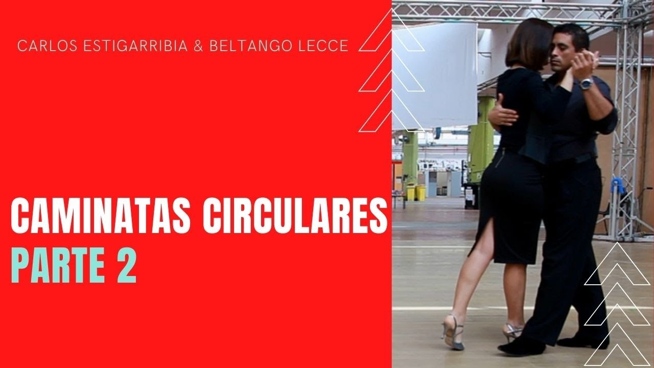 #Caminatas circulares. Bailar en espacios reducidos, #tangosalon #CarlosEstigarribia
