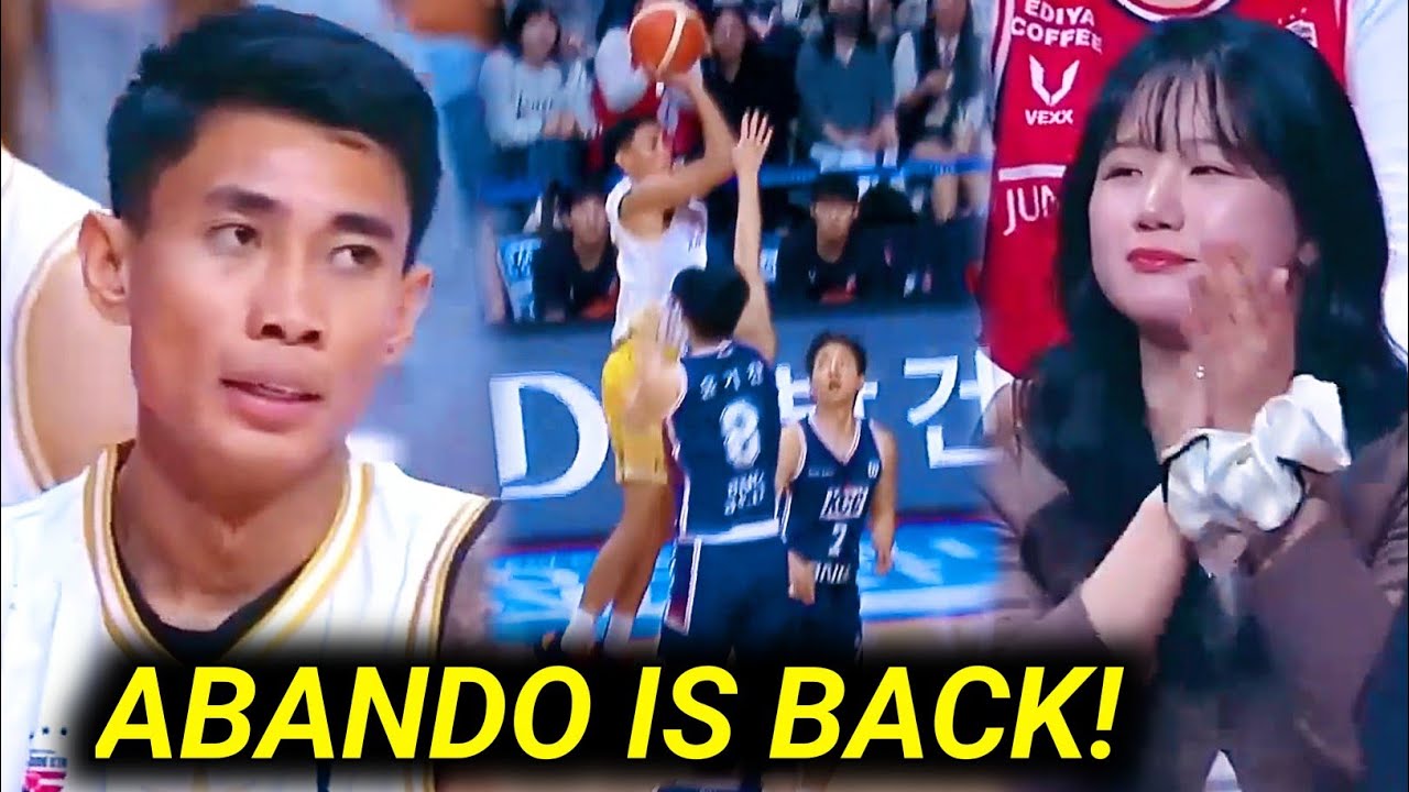 KBL is BACK! Parang UST prime lang ni Rhenz Abando nag ELEVATE! Nakapag laro na si Navarro!