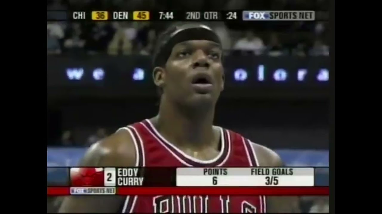 Eddy Curry 21 Points @ Nuggets, 2003-04.