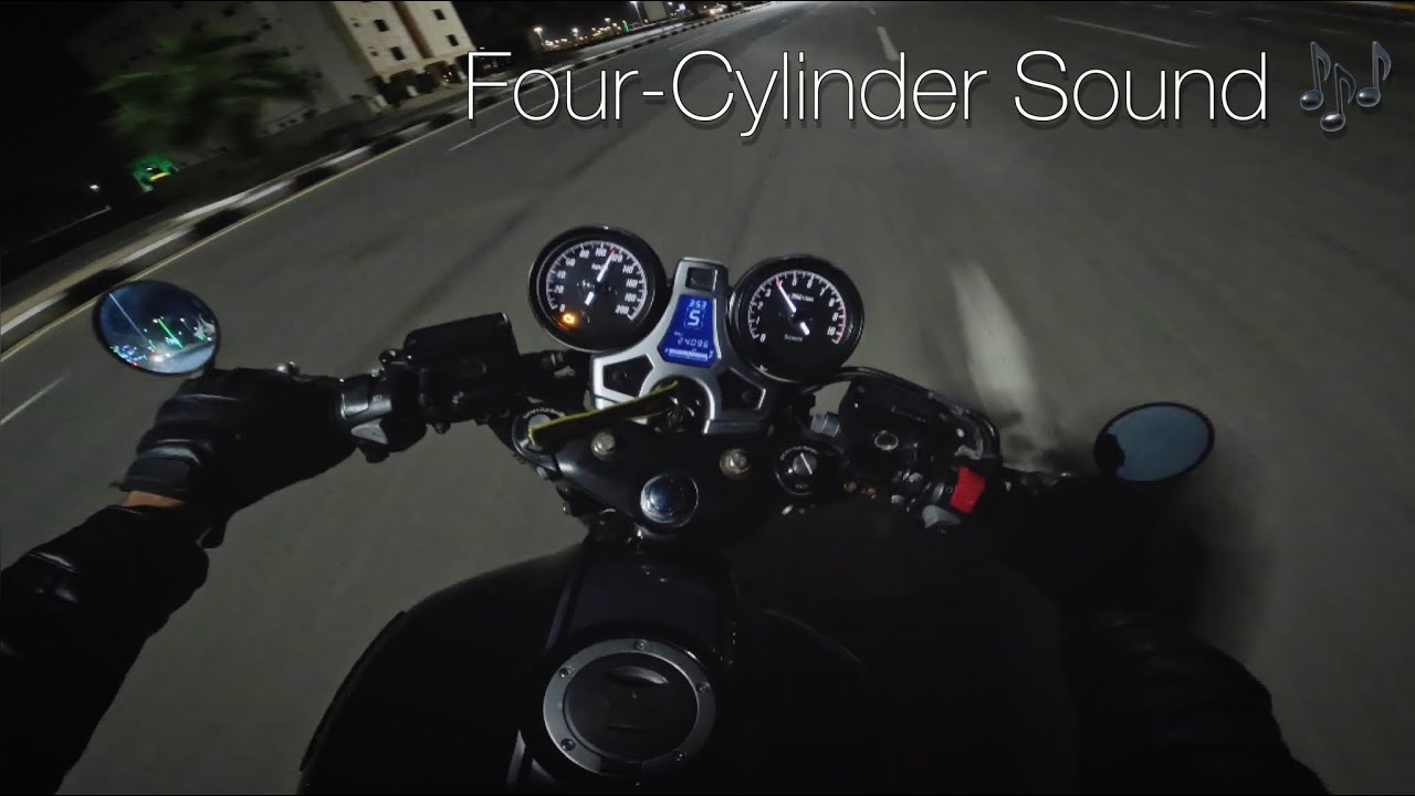 Night Ride | CB1100RS Engine Pure Sound [ 4K ]