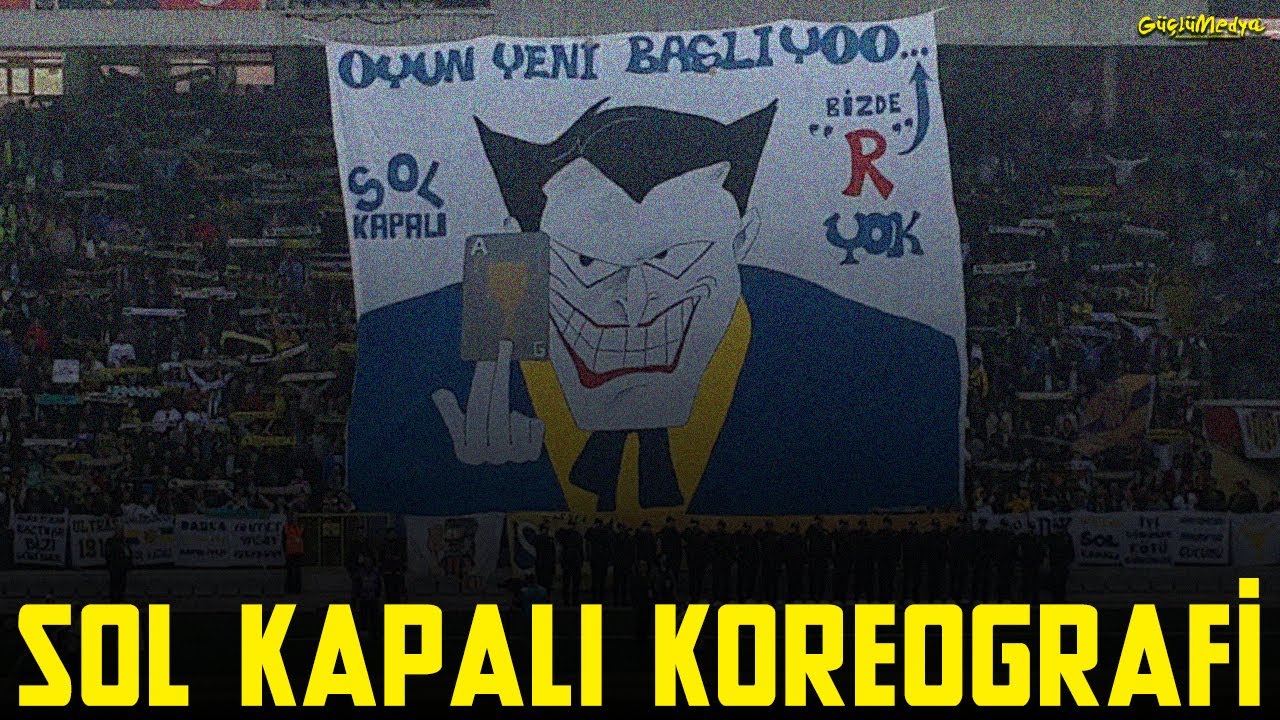ANKARAG&Uuml;C&Uuml; | SOL KAPALI KOREOGRAFİ (Menemenspor)