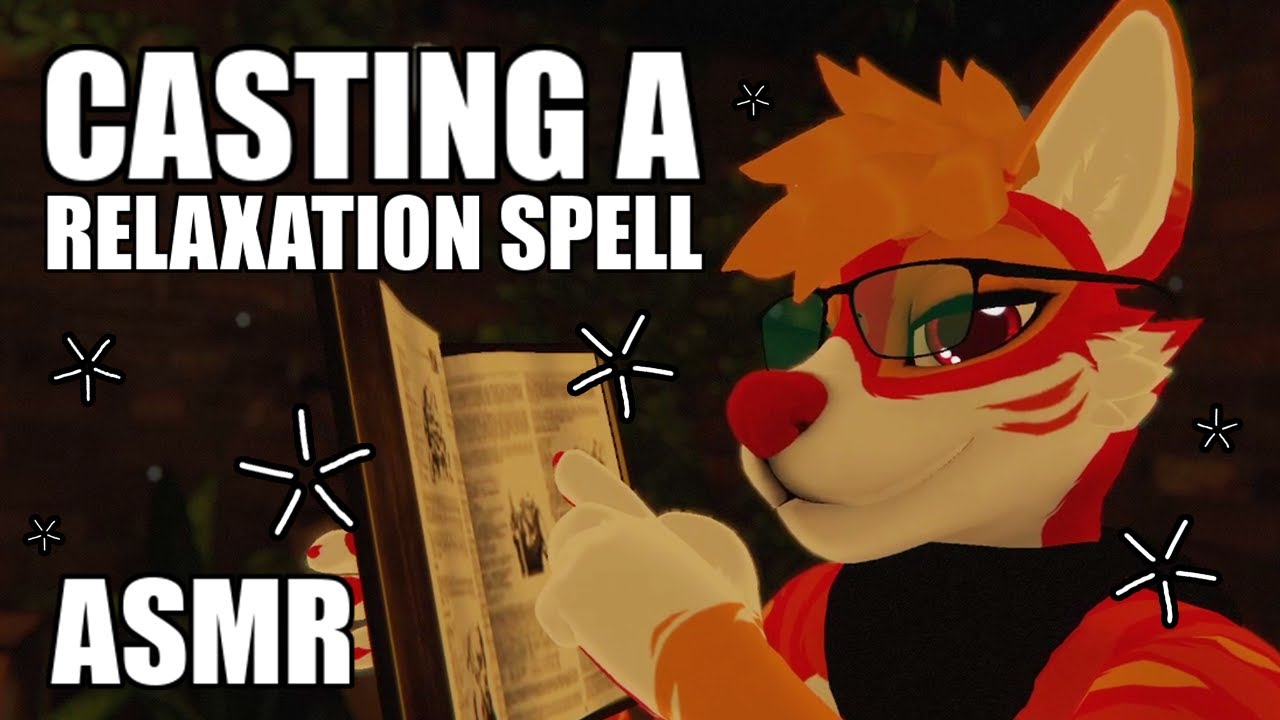 [Furry ASMR] Casting a spell to make you relax (Unintelligible Whispers) ✨ [621% effective] ✨