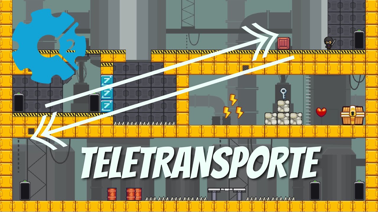 Teletransporte para game em Construct 2