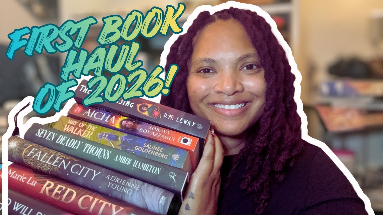 Первая книжная покупка 2026 года! {Почта от издателя + многое другое!}