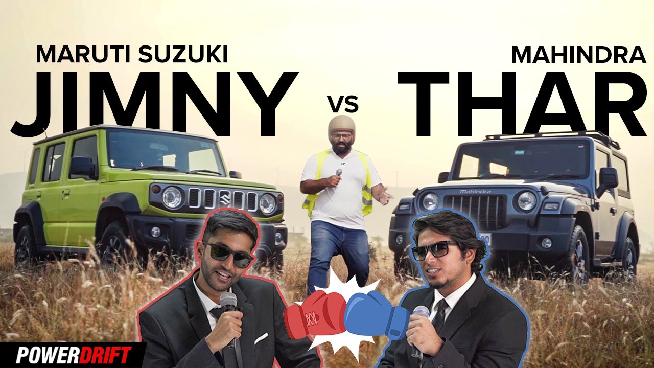 Jimny vs Thar presented by World Automotive Wrestling Federation | PowerDrift