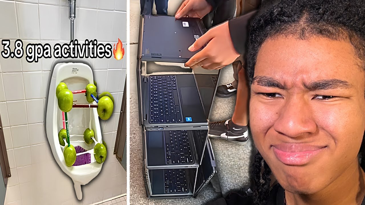 Kids Doing Stupid Things At School