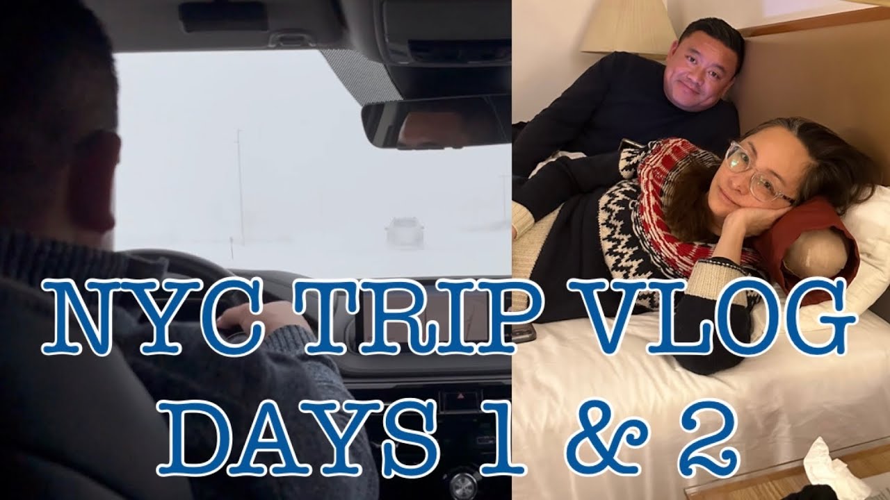 STUCK ON CHRISTMAS!!! NYC Trip Vlog! Days 1 & 2 ~ December 2022