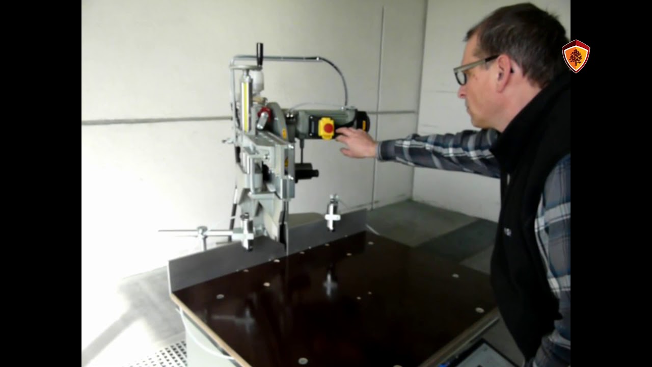 Graule afkortzagen met motorische verstelling