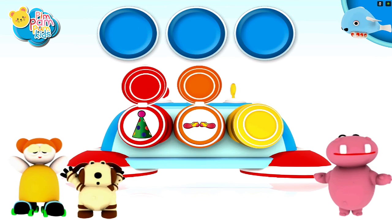 Baby Tv | The Three Of a Kind Game | Learning Games for Kids | PimPamPum KIDS HD