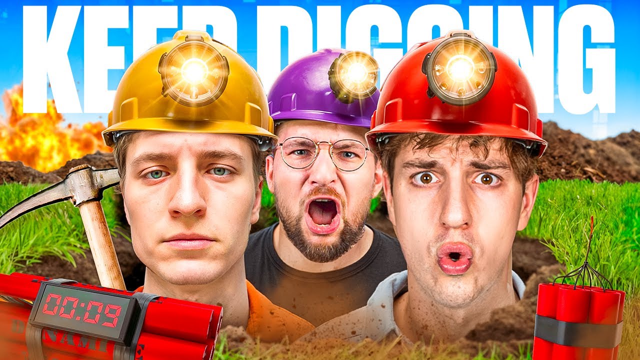 YOUTUBERZY vs PRACA w KOPALNI | Keep Digging