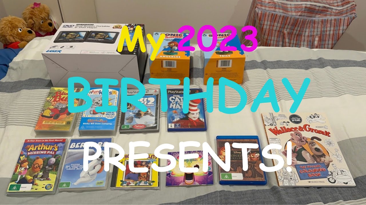 My 2023 Birthday Presents