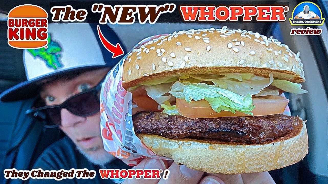 Обзор нового бургера Whopper от Burger King®! 🍔❔ | Какие изменения внесены и стало ли лучше? | th...