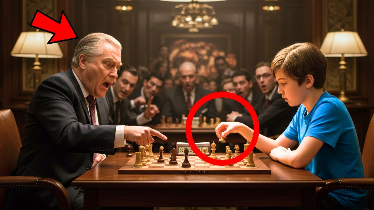 Grandmaster Invites a 13 Year old Boy to Play Chess as a Joke — What Happened Next Silenced the Room