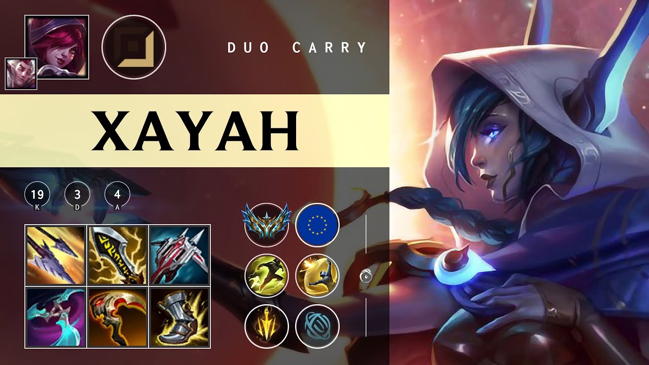 Xayah ADC vs Yunara - EUW Challenger Patch 25.22