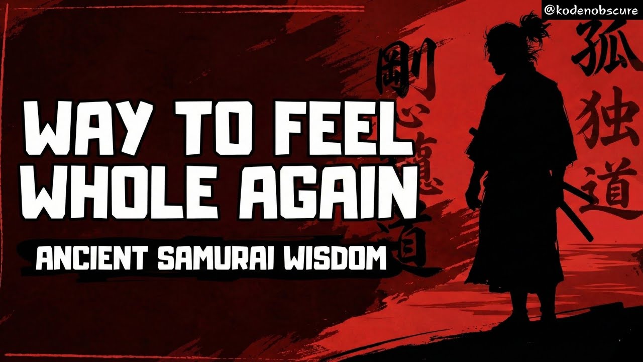 Why You&rsquo;re Always Restless &mdash; Ancient Samurai Wisdom to Feel Whole Again