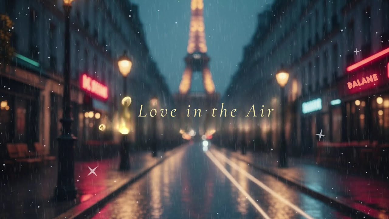 Parisian Valentine&rsquo;s Day Background | Cinematic Romantic City Night in 4K