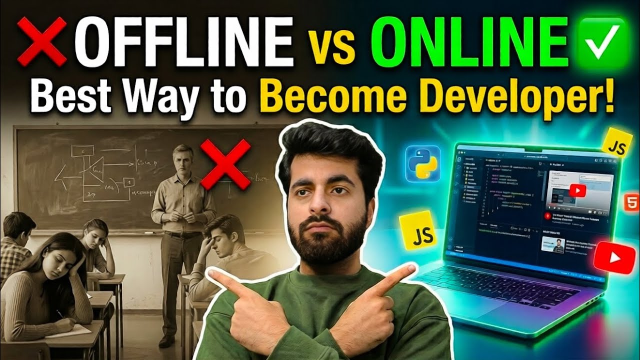 Stop Joining Offline Institutes! Learn Coding Online for FREE | Neeraj Walia 
