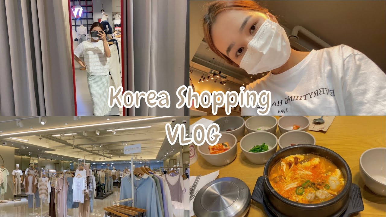 KOREA VLOG 🇰🇷 | Shopping 🛍 Eating & Studying | SunnyVlog 산니