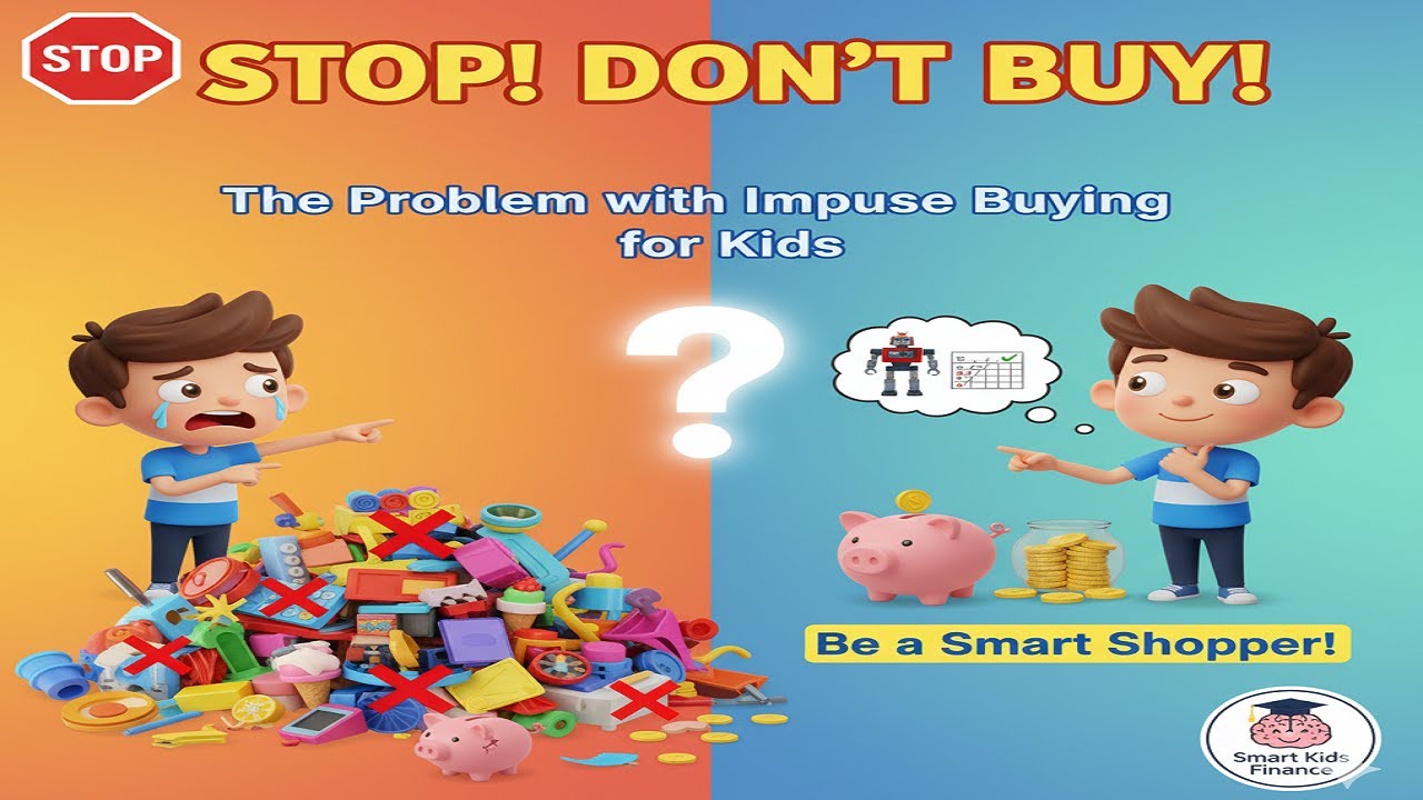18. Stop! Don't Buy! 🚫 | The Problem with Impulse Buying for Kids | Be a Smart Shopper!