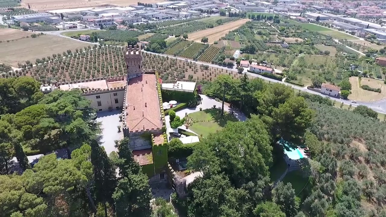 Castle Mago by Drone | Tuscany | Italy | Oliver's Travels