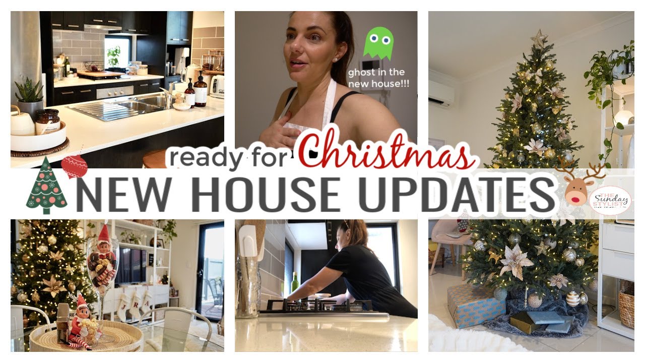 NEW HOUSE UPDATES - GETTING OUR NEW (HAUNTED) HOUSE READY FOR CHRISTMAS!!! || THE SUNDAY STYLIST