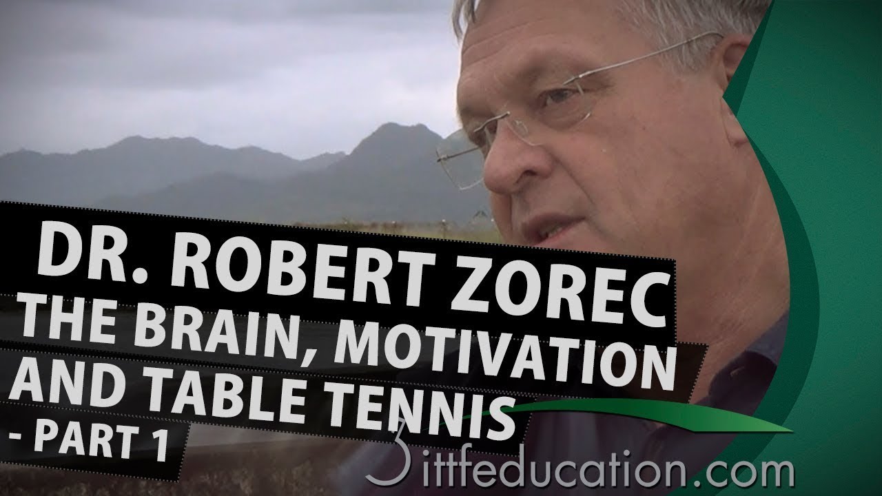 Dr Robert Zorec The Brain Motivation And Table Tennis