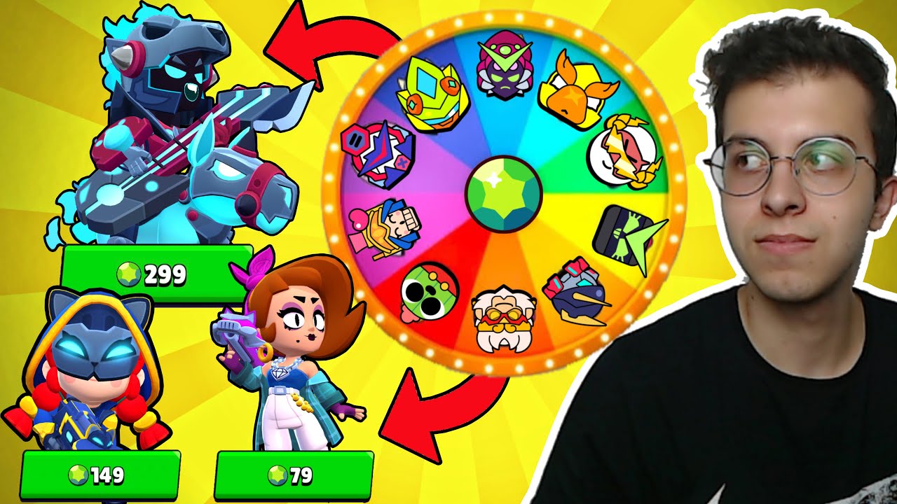 GÖREVİ YAPAMAZSAM ÇARKTAN ÇIKAN KOSTÜMÜ SATIN ALIYORUM (YENİ EFSANEVİ KOSTÜM) !! BRAWL STARS