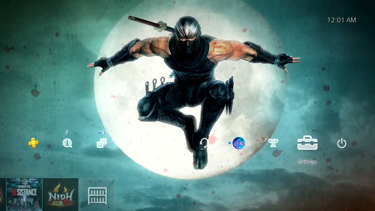 NINJA GAIDEN Master Collection pre order bonus Ps4 Theme